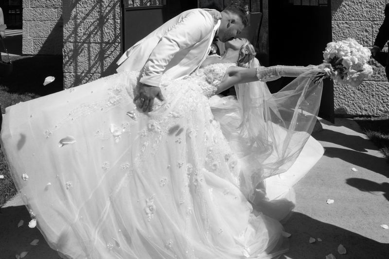 Real bride Anna marries in custom Archilla gown